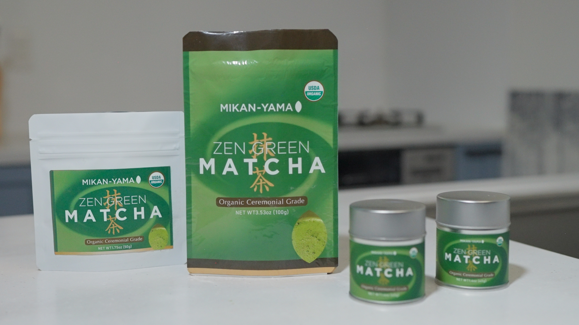 Amazon.com : MIKAN-YAMA ZEN GREEN Organic Matcha Powder, 100